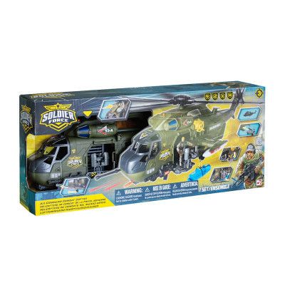 Игровой набор Chap Mei Солдаты L&S Air Command Combat Copter Боевой вертолет (545163) | Зображення 1