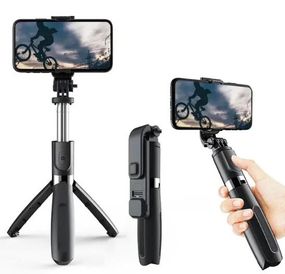 Монопод-штатив Fashion Selfie Stick L02 black для телефона, фотоаппарата, экшен камеры