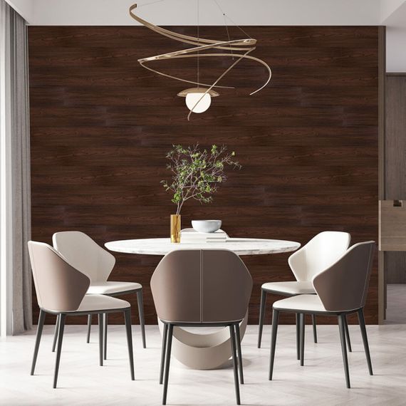 Самоклеюча вінілова плитка венге, ціна за 1 шт. (СВП-011) Матова SW-00001130 | Зображення 4