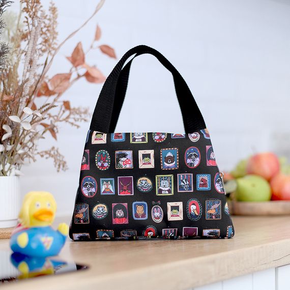 Термосумка Lunch bag Портрети тваринок 24х12х17 см (LUN_24S014)