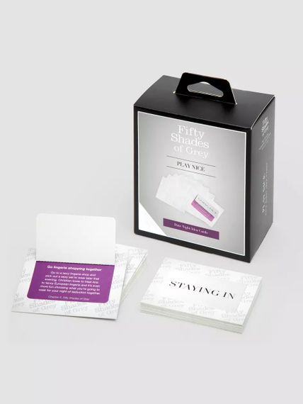 Карткова гра Нічне побачення Fifty Shades of Grey Play Nice Idea Card sexstyle