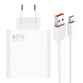 Зарядное устройство+кабель Charge 67W USB Power Adapter