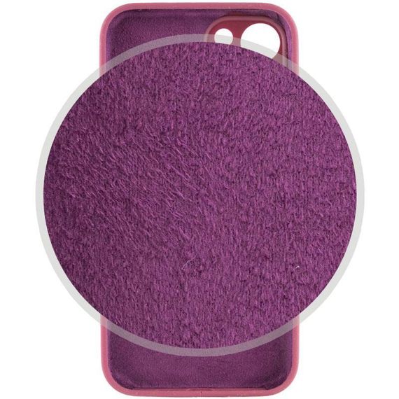 Чохол Silicone Case Full Camera Protective (AA) для Apple iPhone 15 Plus (6.7") Бордовий / Plum | Зображення 2