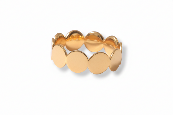 Кольцо из жёлтого золота К-0501 16 | Зображення 1
