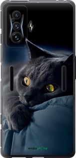 Чохол на Xiaomi Poco F4 GT Димчастий кіт "825u-2958-2448"