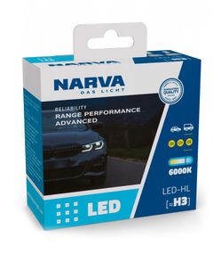 181828100 NARVA LED H3 RPA 12/24V 19W +100% (заміна для 18058)