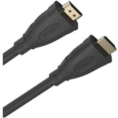 Кабель мультимедийный HDMI M to HDMI M 2.0m V2.1 8K60Hz HP (DHC-HD02-02M) | Зображення 1