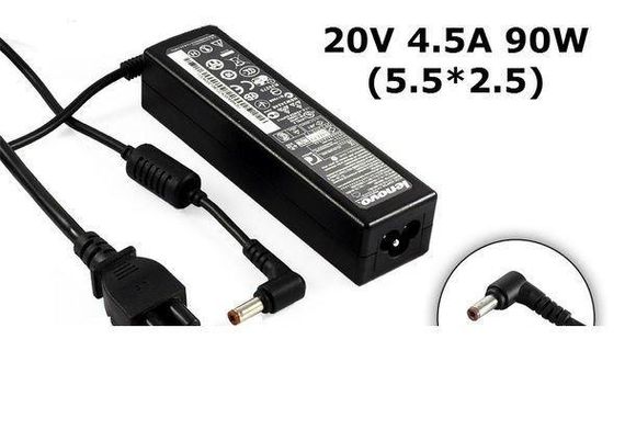 Блок питания LENOVO 20V 4.5A (5.5*2.5) Good quality* 15118