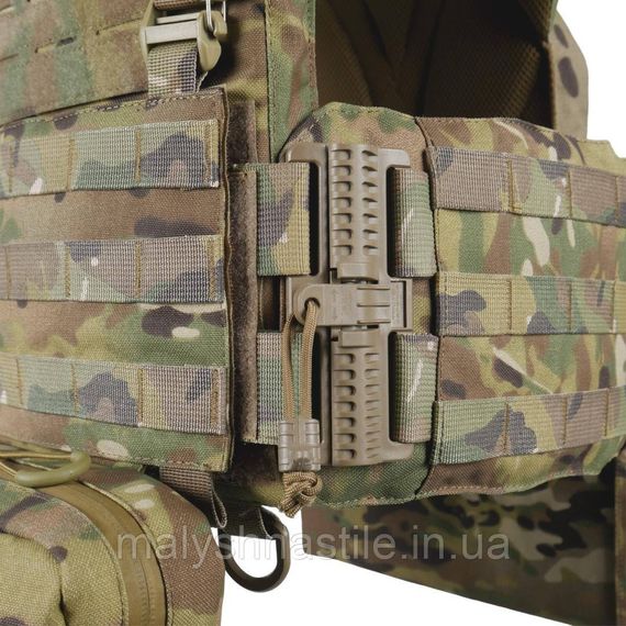 Комплект №4: Плитоноска Kiborg GU gen.2 + 2 підсумки з балістичним захистом 1 класу Multicam | Зображення 5