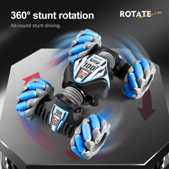 Акумуляторна машинка-перевертиш з LED-підсвіткою XPRO Twist Stunt Carn (234574949_834) | Зображення 3