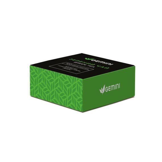 Зелений чай Gemini Green в пакетиках без конверту 100 шт