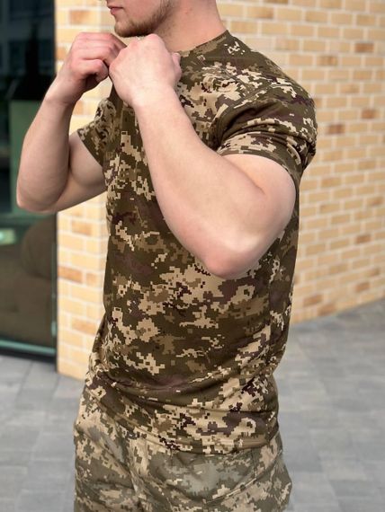 Військова Футболка піксель CoolMax military | Зображення 1