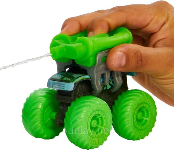 Монстр-трак Хот Вилс, меняющий цвет, Оригинал Hot Wheels Monster Trucks Color Reveal Truck | Зображення 8