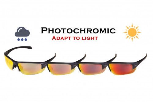Окуляри фотохромні (захисні) Global Vision Hercules-7 Photochromic Anti-Fog (G-Tech™ red), фотохромні дзеркальні червоні | Зображення 7
