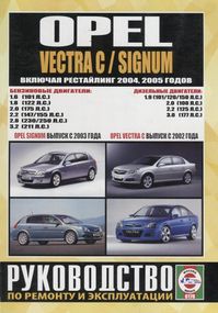 Opel Vectra C / Signum. Посібник з ремонту й експлуатації. Книга