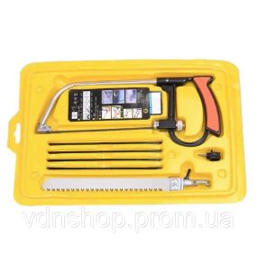 Ножівка по дереву в наборі з пилками TV One, Пилка для дерева та металу ручна