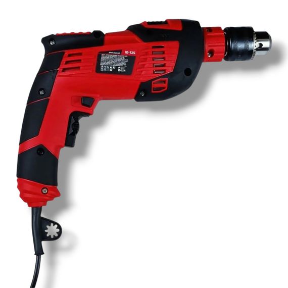 Дриль ударний HAISSER ID-12S, 1200 Вт, 0-3100 об./хв, кабель 3 м з липучкою | Зображення 4