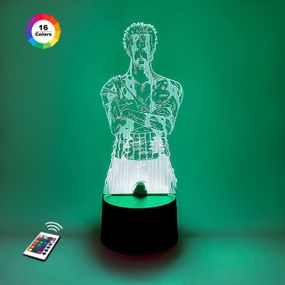 3D светильник ночник с пультом "Ророноа Зоро" 3DTOYSLAMP