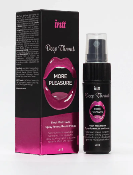 Спрей для глубокого горла - Intt Deep Throat, 12 мл Sex Aura
