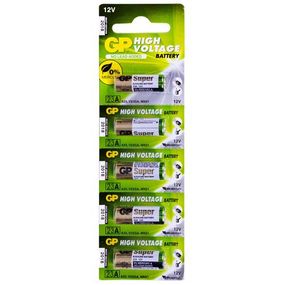 Батарейка GP ALKALINE 12,0V 23AE-2C5 лужна, A23, VA23GA для ПУ