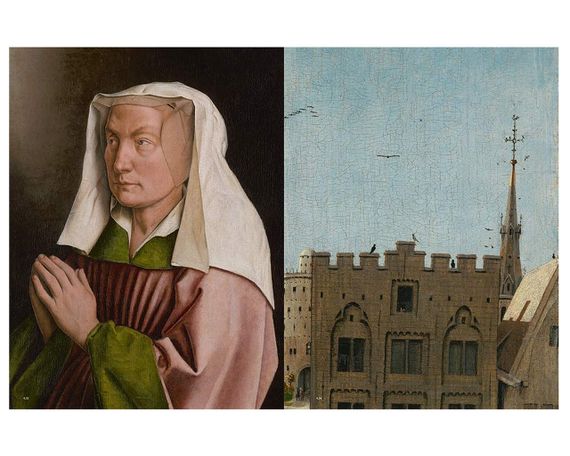 Великие художники Ян ван Эйк книга Van Eyck искусство живопись книги для художников | Зображення 7