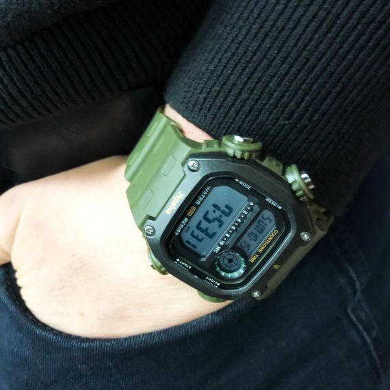 Смарт часы для военных операций SKMEI, Мужские водостойкие кварцевые часы мужские для плавания RU-86 | Зображення 5