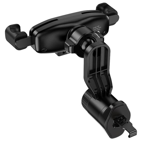 Автотримач Hoco H66 Gamble gravity linkage (air outlet) Black | Зображення 1