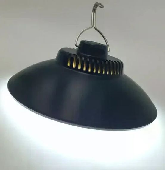 Подвесной LED-фонарь SSP-09/LY11A • Аккумуляторная кемпинговая лампа SSP-09/LY11A с USB Type-C, крючком и 2 режимами освещения | Зображення 3