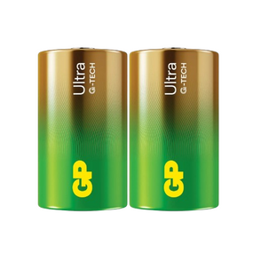 Батарейка лужна D/LR20 (пл-2шт) GP Ultra