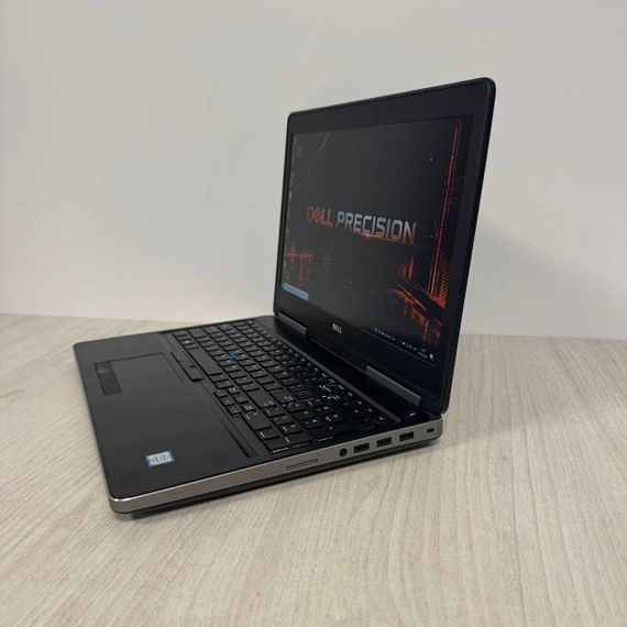 Мобільна робоча станція Dell Precision 7510 / 15.6" (1920x1080) IPS / Intel Core i7-6820HQ (4 (8) ядра по 2.7 - 3.6 GHz) / 8 GB DDR4 / 256 GB SSD / AMD FirePro W5170M, 2 GB GDDR5, 128-bit б/в | Зображення 7
