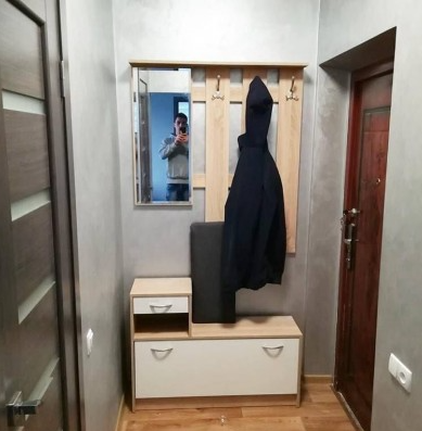 Передпокій (з подушкою) Оріон Мебель Сервіс Дуб бароко Білий матовий | Зображення 4
