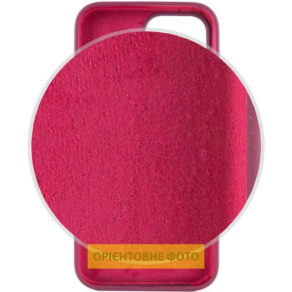 Чохол Silicone Case Full Protective (AA) для Apple iPhone 16 Pro Max (6.9") Бордовий / Plum | Зображення 2