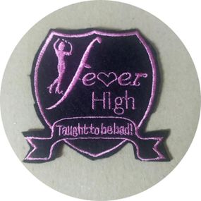 Нашивка на одяг (термо) Feer High 75*72 мм Чорний