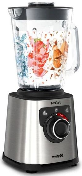 Блендер Tefal  стаціонарний Perfect mix+, 1200Вт, чаша-1750мл, скло, сталь-чорний (BL871D31) | Зображення 3