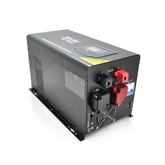 Гібридний інвертор RITAR RTSWm-MPPT-MPS-2012, 2000W, 12V, ток заряда 45 A, 160-275V, MPPT (45А, 15-100 Vdc)