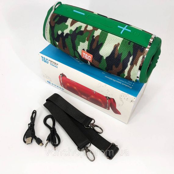 Колонка с ргб подсветкой, Маленькая колонка с подсветкой Колонка для вечеринки портативная BS-48 | Зображення 2