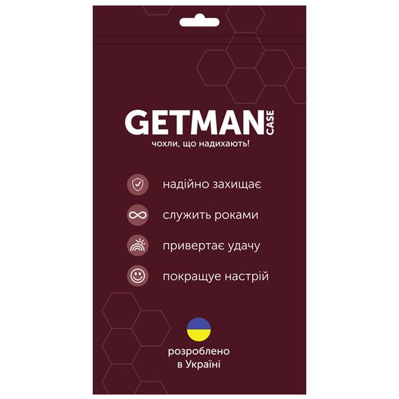 TPU чохол GETMAN Ease logo посилені кути Full Camera для Oppo A38 / A18 Безбарвний (прозорий) | Зображення 5