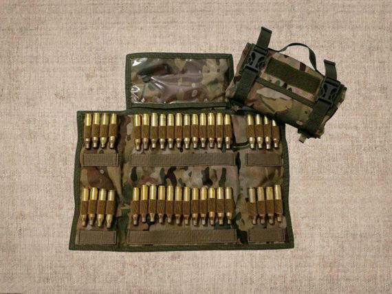 Підсумок патронташ для 338 LM, 338 NM, 300 NM, 3006 на 40 патронів перенесення та зберігання мультикам