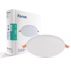 Світлодіодний вбудований світильник Feron AL701 24Вт 4000K білий