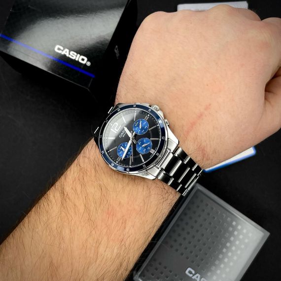 Чоловічий годинник Casio MTP-1374D-2A | Зображення 6