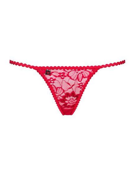 Стринги Obsessive Hetea thong red L/XL sexstyle | Зображення 5