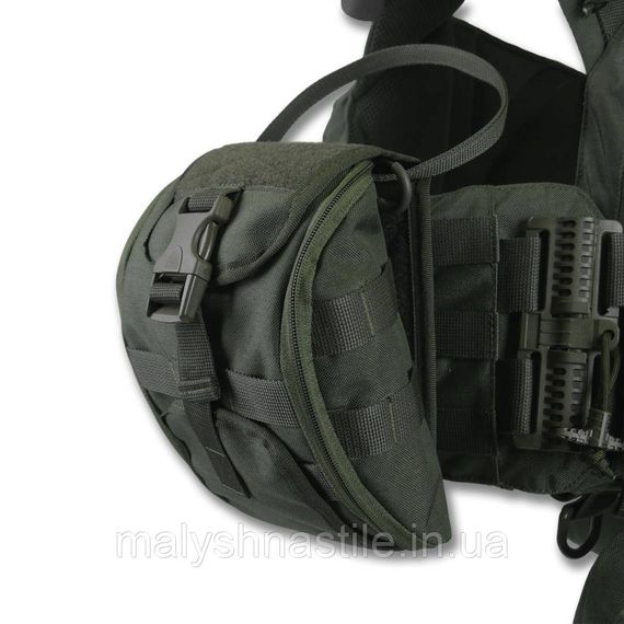 Плитоноска швидкоскидна KIBORG GEN II +8 підсумків хакі | Зображення 4