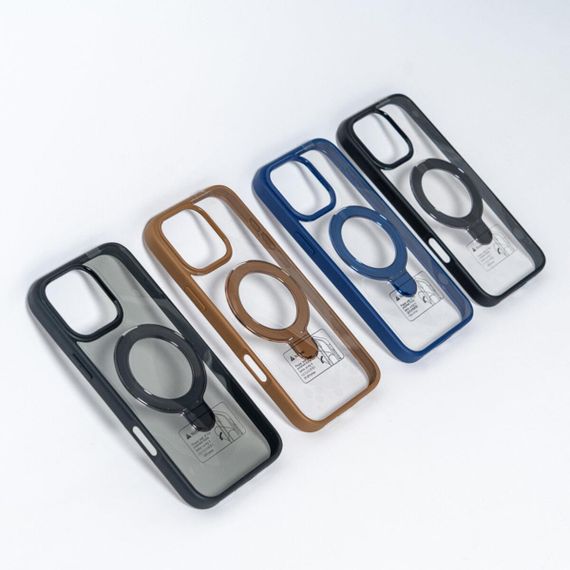 Чохол для смартфона Spigen AAA Magnetic Ring for Apple iPhone 15 Pro Max Blue | Зображення 7