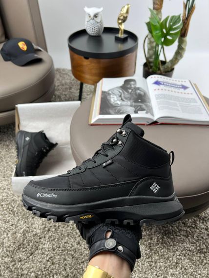 Зимові чоловічі кросівки Trailstorm  Black White Fur, В'єтнам 43 27.5 | Зображення 4