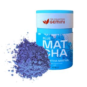 Чай пудровий Gemini Blue Matcha Блакитна матча 50г