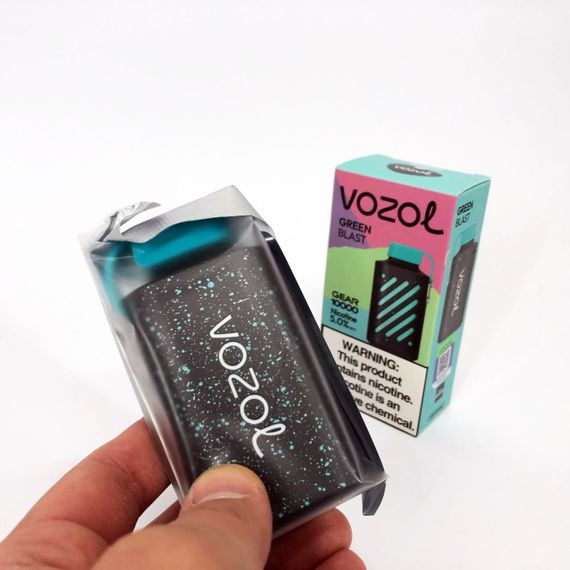 VOZOL 10000 смак Зелене Яблуко Ківі (Green Blast) (ws57893-4) | Зображення 2