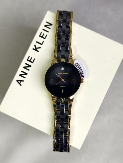 Жіночий годинник Anne Klein,кераміка , інкрустований діамантом | Зображення 2