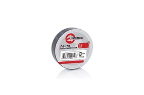 Лента изоляционная Intertool - 25 м черная 17 x 0,15мм (IT-0026)