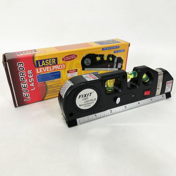 Лазерный уровень Laser Level Pro 3 со MS-666 встроенной рулеткой | Зображення 8