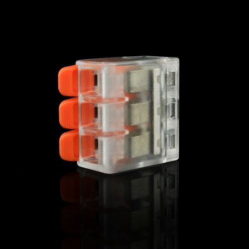 Клемма быстрого монтажа WT-463 3 входа 32А 400В 0.14-4mm2 | Зображення 3
